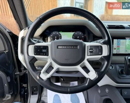 Черный Ленд Ровер Дефендер, объемом двигателя 3 л и пробегом 72 тыс. км за 75999 $, фото 143 на Automoto.ua