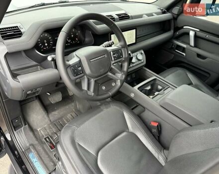 Черный Ленд Ровер Дефендер, объемом двигателя 3 л и пробегом 80 тыс. км за 84900 $, фото 10 на Automoto.ua