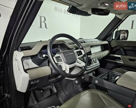 Черный Ленд Ровер Дефендер, объемом двигателя 3 л и пробегом 90 тыс. км за 72999 $, фото 20 на Automoto.ua