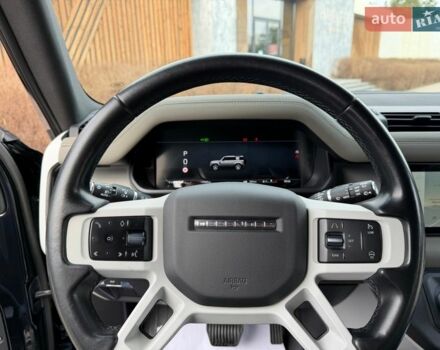 Черный Ленд Ровер Дефендер, объемом двигателя 3 л и пробегом 72 тыс. км за 75999 $, фото 150 на Automoto.ua