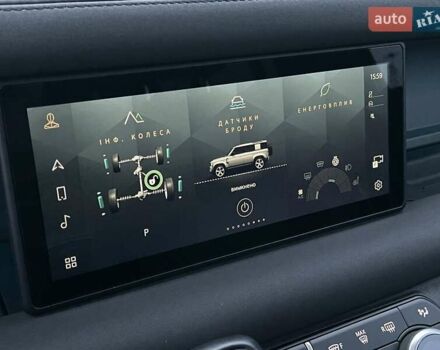 Черный Ленд Ровер Дефендер, объемом двигателя 3 л и пробегом 80 тыс. км за 84900 $, фото 27 на Automoto.ua