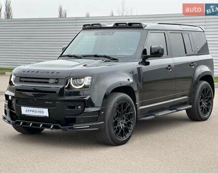 Черный Ленд Ровер Дефендер, объемом двигателя 3 л и пробегом 80 тыс. км за 84900 $, фото 2 на Automoto.ua