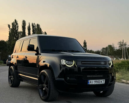 Черный Ленд Ровер Дефендер, объемом двигателя 3 л и пробегом 86 тыс. км за 81000 $, фото 7 на Automoto.ua