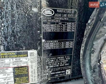 Чорний Ленд Ровер Дефендер, об'ємом двигуна 3 л та пробігом 112 тис. км за 31900 $, фото 9 на Automoto.ua