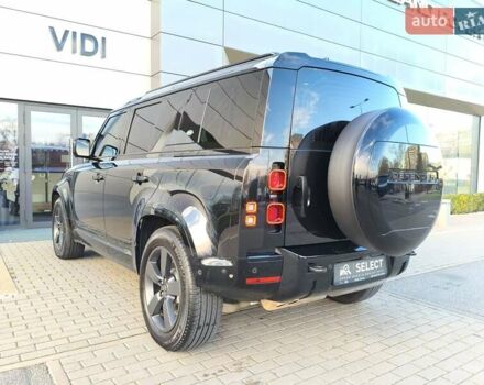 Черный Ленд Ровер Дефендер, объемом двигателя 3 л и пробегом 81 тыс. км за 85325 $, фото 13 на Automoto.ua