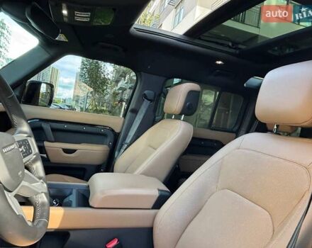 Ленд Ровер Дефендер 2024 у Києві на Automoto.ua Чорний Ленд Ровер Дефендер, об'ємом двигуна 3 л та пробігом 15 тис. км за 111000 $, фото 8 на Automoto.ua