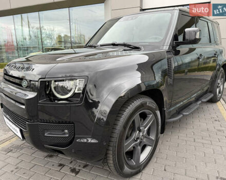 Черный Ленд Ровер Дефендер, объемом двигателя 3 л и пробегом 21 тыс. км за 87000 $, фото 7 на Automoto.ua