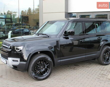 Черный Ленд Ровер Дефендер, объемом двигателя 3 л и пробегом 7 тыс. км за 92890 $, фото 1 на Automoto.ua