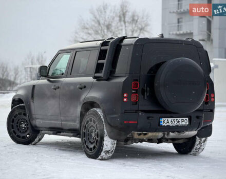 Черный Ленд Ровер Дефендер, объемом двигателя 3 л и пробегом 19 тыс. км за 135000 $, фото 16 на Automoto.ua