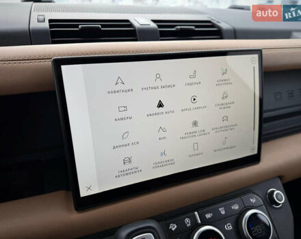 Черный Ленд Ровер Дефендер, объемом двигателя 3 л и пробегом 19 тыс. км за 135000 $, фото 53 на Automoto.ua