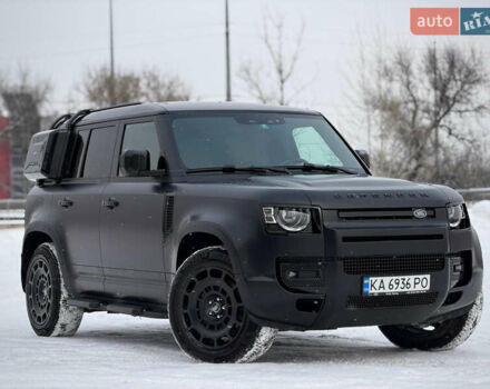 Черный Ленд Ровер Дефендер, объемом двигателя 3 л и пробегом 19 тыс. км за 135000 $, фото 12 на Automoto.ua