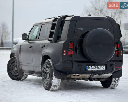 Черный Ленд Ровер Дефендер, объемом двигателя 3 л и пробегом 19 тыс. км за 135000 $, фото 15 на Automoto.ua