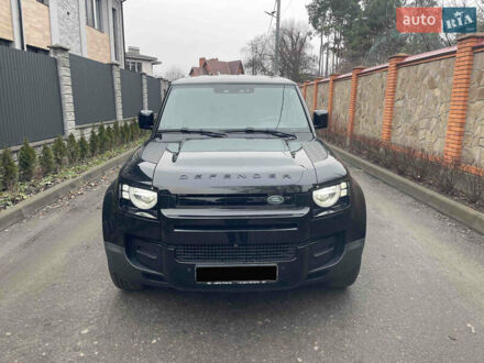 Черный Ленд Ровер Дефендер, объемом двигателя 2 л и пробегом 106 тыс. км за 57000 $, фото 1 на Automoto.ua