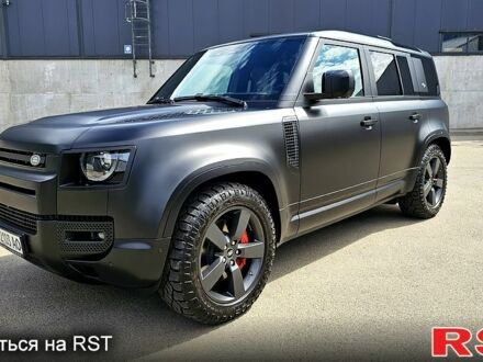 Черный Ленд Ровер Дефендер, объемом двигателя 3 л и пробегом 107 тыс. км за 70000 $, фото 1 на Automoto.ua