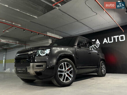 Черный Ленд Ровер Дефендер, объемом двигателя 3 л и пробегом 72 тыс. км за 83500 $, фото 1 на Automoto.ua