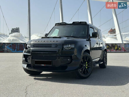 Чорний Ленд Ровер Дефендер, об'ємом двигуна 3 л та пробігом 89 тис. км за 68000 $, фото 1 на Automoto.ua