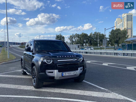 Ленд Ровер Дефендер 2020 в Киеве на Automoto.ua Черный Ленд Ровер Дефендер, объемом двигателя 2 л и пробегом 110 тыс. км за 56000 $, фото 1 на Automoto.ua