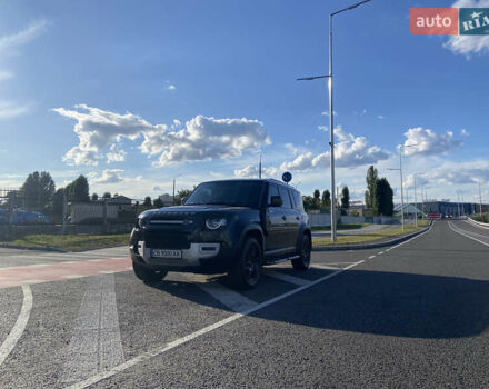 Черный Ленд Ровер Дефендер, объемом двигателя 2 л и пробегом 112 тыс. км за 56000 $, фото 1 на Automoto.ua