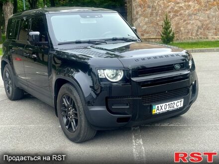 Чорний Ленд Ровер Дефендер, об'ємом двигуна 2 л та пробігом 96 тис. км за 56500 $, фото 1 на Automoto.ua