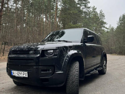 Черный Ленд Ровер Дефендер, объемом двигателя 3 л и пробегом 100 тыс. км за 65000 $, фото 1 на Automoto.ua