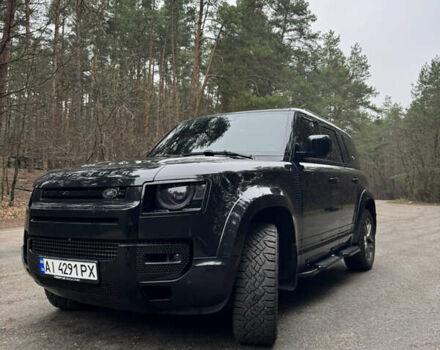 Черный Ленд Ровер Дефендер, объемом двигателя 3 л и пробегом 100 тыс. км за 65000 $, фото 1 на Automoto.ua