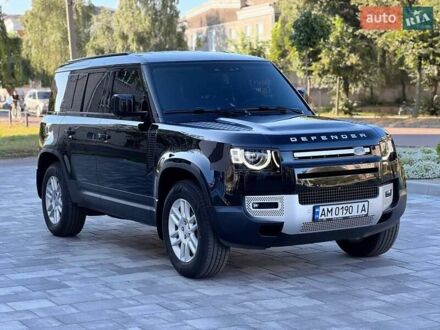Ленд Ровер Дефендер 2021 в Киеве на Automoto.ua Черный Ленд Ровер Дефендер, объемом двигателя 3 л и пробегом 68 тыс. км за 64500 $, фото 1 на Automoto.ua