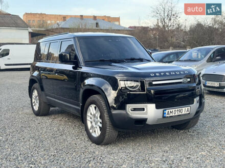 Ленд Ровер Дефендер 2021 у Бердичеве на Automoto.ua Чорний Ленд Ровер Дефендер, об'ємом двигуна 3 л та пробігом 66 тис. км за 64444 $, фото 1 на Automoto.ua