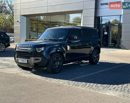 Черный Ленд Ровер Дефендер, объемом двигателя 2 л и пробегом 47 тыс. км за 75900 $, фото 1 на Automoto.ua