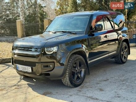 Чорний Ленд Ровер Дефендер, об'ємом двигуна 3 л та пробігом 170 тис. км за 59999 $, фото 1 на Automoto.ua