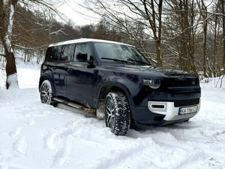 Черный Ленд Ровер Дефендер, объемом двигателя 3 л и пробегом 90 тыс. км за 68000 $, фото 1 на Automoto.ua