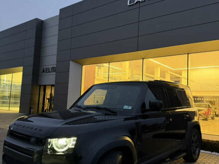 Черный Ленд Ровер Дефендер, объемом двигателя 3 л и пробегом 166 тыс. км за 60000 $, фото 1 на Automoto.ua