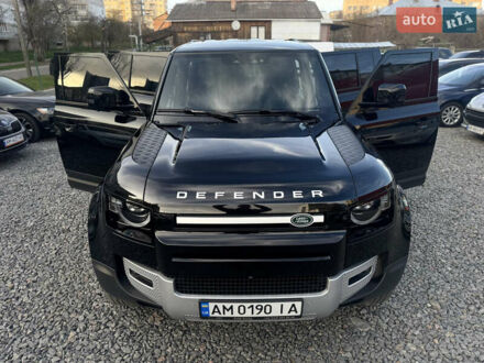 Ленд Ровер Дефендер 2021 у Бердичеве на Automoto.ua Чорний Ленд Ровер Дефендер, об'ємом двигуна 3 л та пробігом 66 тис. км за 64444 $, фото 1 на Automoto.ua
