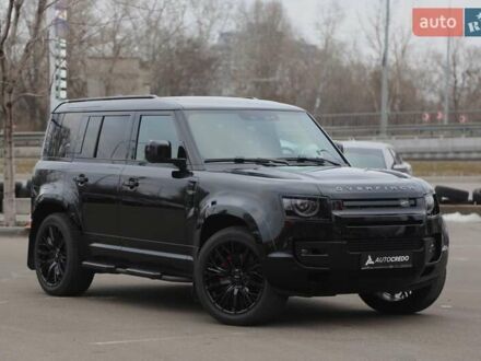 Ленд Ровер Дефендер 2022 у Києві на Automoto.ua Чорний Ленд Ровер Дефендер, об'ємом двигуна 3 л та пробігом 5 тис. км за 140000 $, фото 1 на Automoto.ua