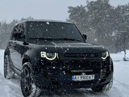 Черный Ленд Ровер Дефендер, объемом двигателя 3 л и пробегом 86 тыс. км за 81000 $, фото 1 на Automoto.ua