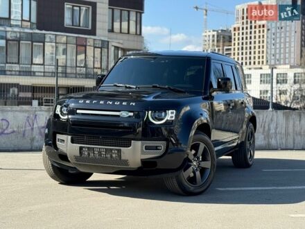 Черный Ленд Ровер Дефендер, объемом двигателя 3 л и пробегом 1 тыс. км за 103000 $, фото 1 на Automoto.ua