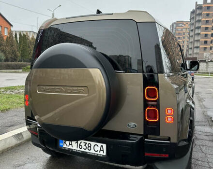 Коричневый Ленд Ровер Дефендер, объемом двигателя 2 л и пробегом 58 тыс. км за 57500 $, фото 3 на Automoto.ua