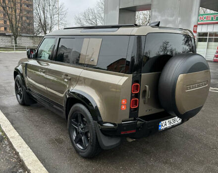 Коричневый Ленд Ровер Дефендер, объемом двигателя 2 л и пробегом 58 тыс. км за 57500 $, фото 2 на Automoto.ua