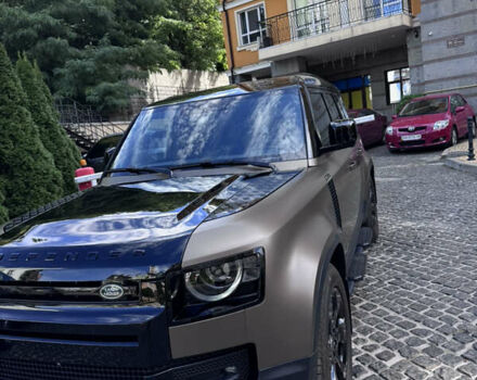 Ленд Ровер Дефендер 2023 у Києві на Automoto.ua Коричневий Ленд Ровер Дефендер, об'ємом двигуна 3 л та пробігом 8 тис. км за 91500 $, фото 46 на Automoto.ua