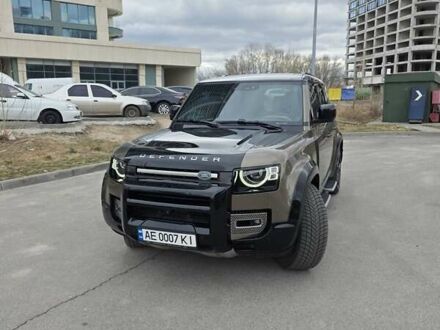 Коричневый Ленд Ровер Дефендер, объемом двигателя 3 л и пробегом 130 тыс. км за 78000 $, фото 1 на Automoto.ua