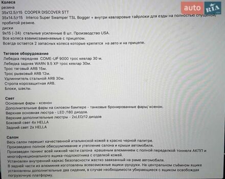 Червоний Ленд Ровер Дефендер, об'ємом двигуна 2.4 л та пробігом 3 тис. км за 35000 $, фото 23 на Automoto.ua