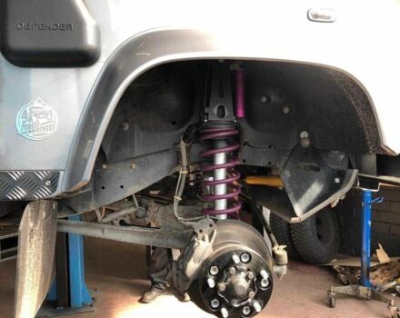 Серый Ленд Ровер Дефендер, объемом двигателя 2.2 л и пробегом 80 тыс. км за 110000 $, фото 11 на Automoto.ua