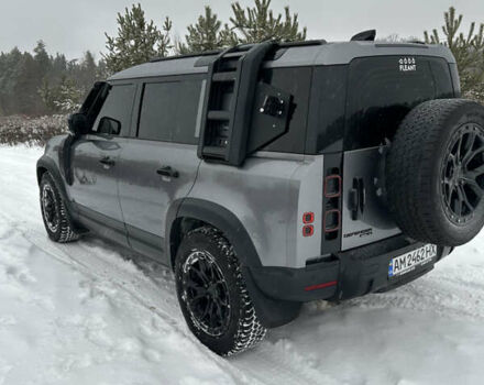 Сірий Ленд Ровер Дефендер, об'ємом двигуна 2 л та пробігом 108 тис. км за 52500 $, фото 4 на Automoto.ua