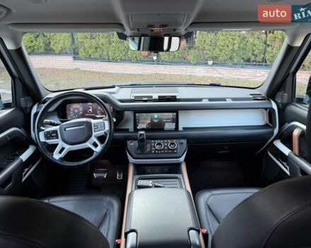 Сірий Ленд Ровер Дефендер, об'ємом двигуна 3 л та пробігом 97 тис. км за 69999 $, фото 15 на Automoto.ua