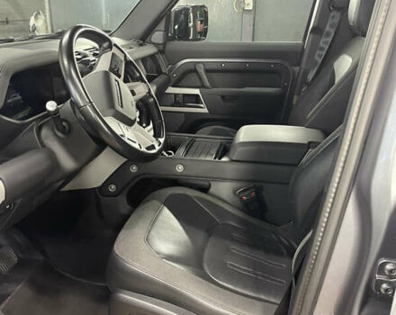 Сірий Ленд Ровер Дефендер, об'ємом двигуна 3 л та пробігом 221 тис. км за 56000 $, фото 9 на Automoto.ua