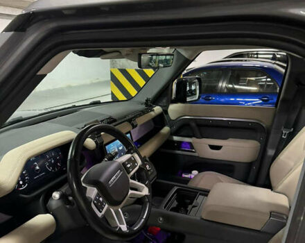 Сірий Ленд Ровер Дефендер, об'ємом двигуна 2 л та пробігом 160 тис. км за 55500 $, фото 16 на Automoto.ua