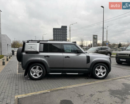 Серый Ленд Ровер Дефендер, объемом двигателя 3 л и пробегом 82 тыс. км за 92000 $, фото 3 на Automoto.ua