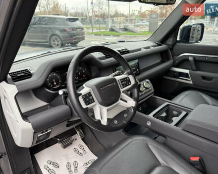 Серый Ленд Ровер Дефендер, объемом двигателя 3 л и пробегом 82 тыс. км за 92000 $, фото 16 на Automoto.ua