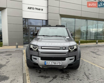 Серый Ленд Ровер Дефендер, объемом двигателя 3 л и пробегом 82 тыс. км за 92000 $, фото 1 на Automoto.ua