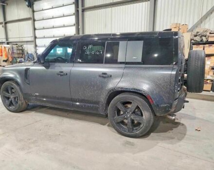 Серый Ленд Ровер Дефендер, объемом двигателя 3 л и пробегом 43 тыс. км за 21500 $, фото 1 на Automoto.ua