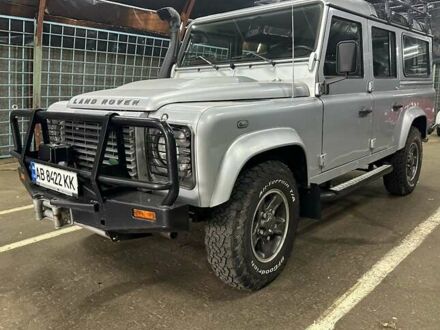 Серый Ленд Ровер Дефендер, объемом двигателя 2.4 л и пробегом 24 тыс. км за 36000 $, фото 1 на Automoto.ua